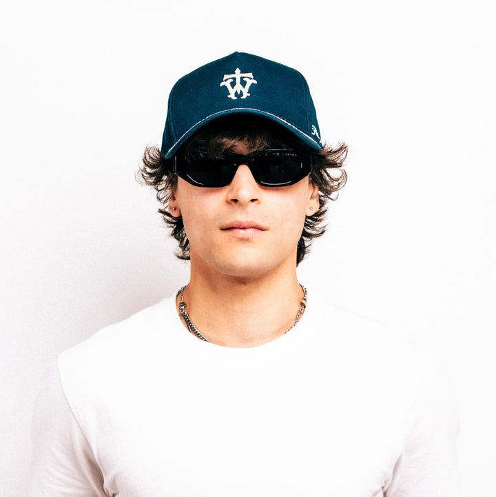 “Insignia” Cap - Mediterranean Blue