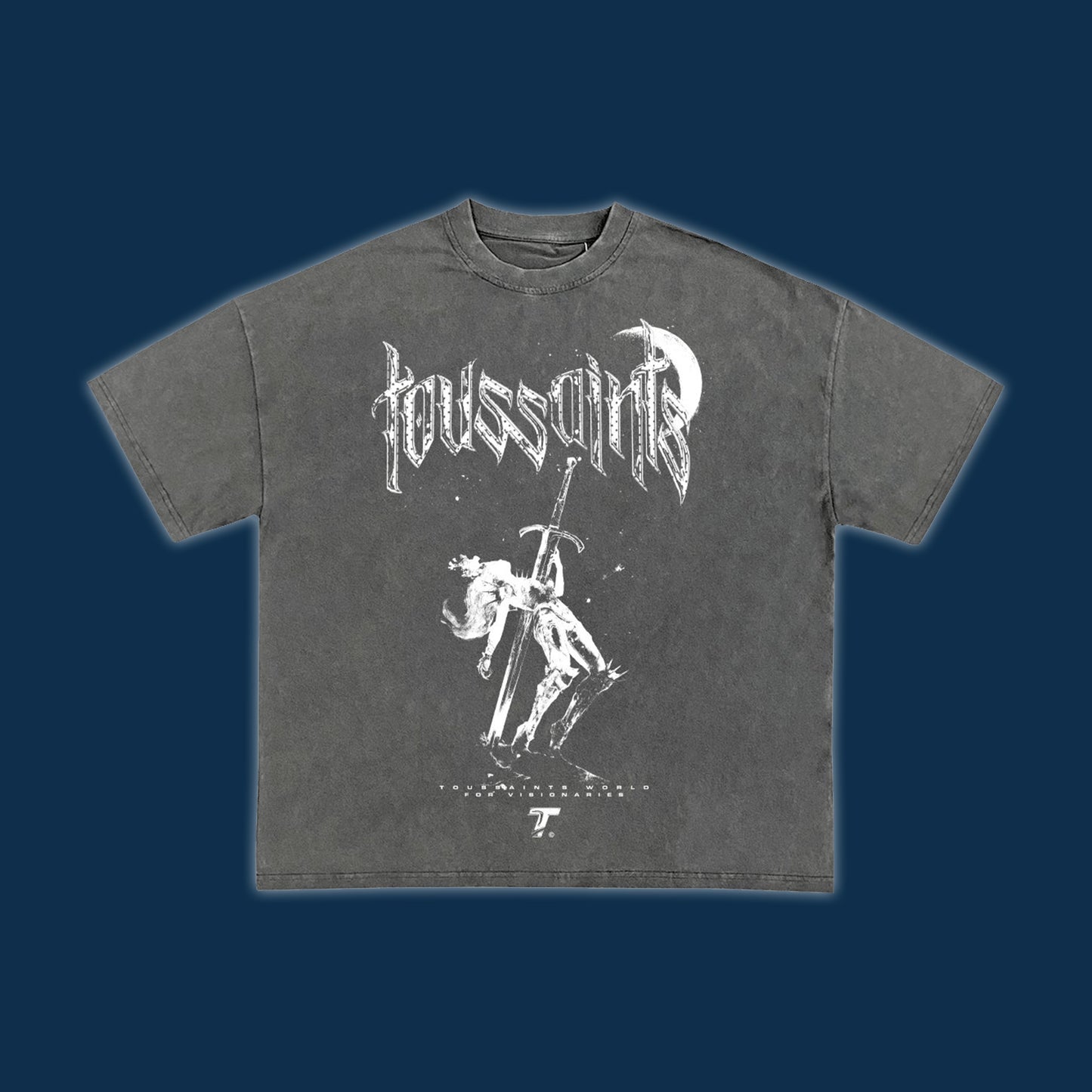 ECLIPSE TEE | WASH GREY