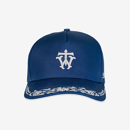 Insignia Cap in Mediterranean Blue